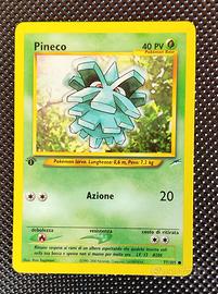 Pokémon - Pineco 77/105 Neo Destiny ITA 1° edizio