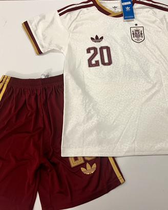 Completino Spagna Away mondiale 2026 20 PEDRI