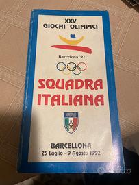 Libro CONI Squadra Italiana Olimpiadi Barcelona’92