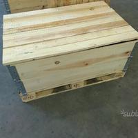 Bancali europallet con sponde e copertura