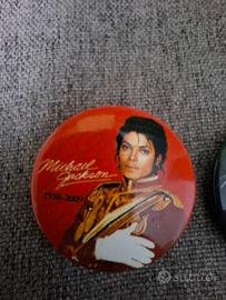 2 spille Pin commemorative Michael Jackson In otti