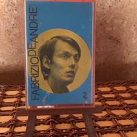 Fabrizio De Andre’ musicassetta originale vol 2