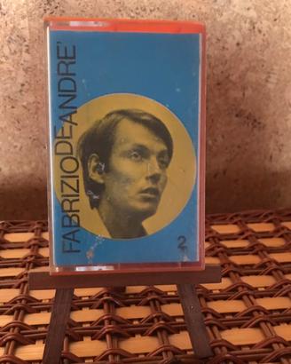 Fabrizio De Andre’ musicassetta originale vol 2