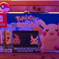 Nintendo Switch Let's Go Pikachu Eevee Special Ed.