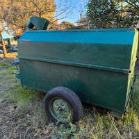 Carrello per nocciole ribaltabile
