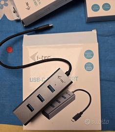 Hub USB-C a 4 porte