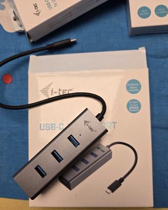 Hub USB-C a 4 porte