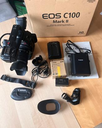 Canon C100 Mark ii + 18-135mm come nuova