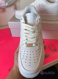 Nike Air Force 1 bianche, taglia 37.5