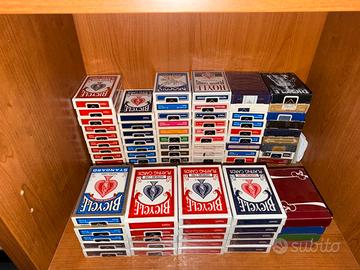 Mazzi di carte bicycle (aperti e sigillati)