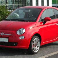 Fiat 500 colore rossa 1.3 multijet
