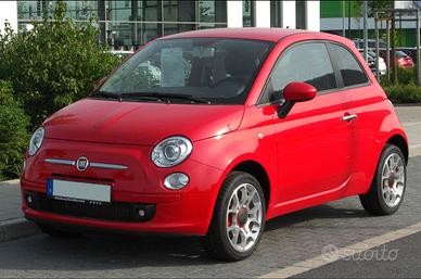 Fiat 500 colore rossa 1.3 multijet