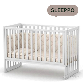 Lettino per neonati Sleppo -Bianco