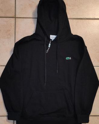 Felpa Nera Lacoste