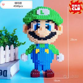 LS6007 Puzzle 3d Simil Lego Super Luigi 