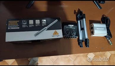 Set per misurazioni audio e rumore