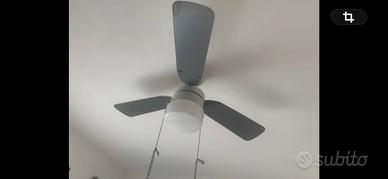 Lampadario da soffitto ventilatore