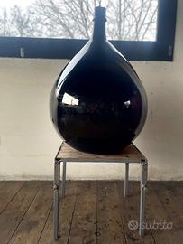 Antica damigiana in vetro soffiato (8)