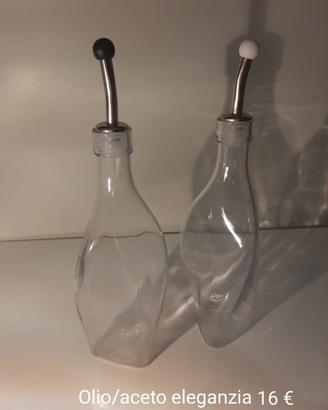 Tupperware set olio e accetto