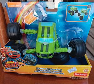 auto blaze gioco fisher price automobile verde