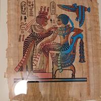 Quadri con pergamene egizie