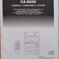 HI-FI Compatto JVC CA-S500