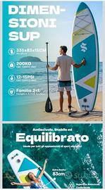 🏄♂️ Tavola SUP Nuova 335x83x15 cm (Lab Assiate)