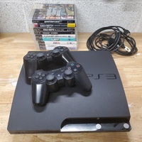 Console PS3, 1 controller e cavi