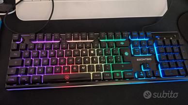 Tastiera da Gioco RGB LED - 6 tasti cancellati