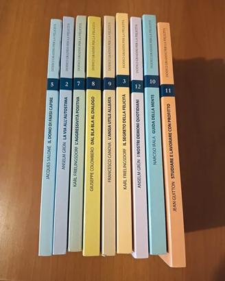 N.9 Libri Collana dodici gradini per la felicità