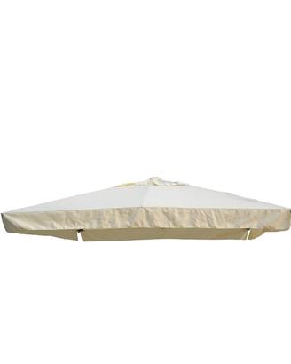 GARDENIA Telo Ricambio Ombrellone 3x4, Ecrù