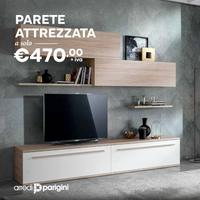 Parete attrezzata - COLORI A SCELTA