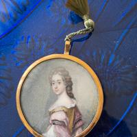 Miniatura dama del '700