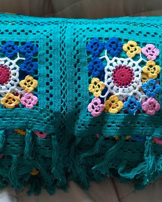 Coperta matrimoniale in filo di cotone