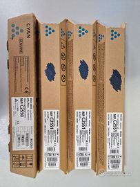 Lotto 4 Toner Originali Ciano Ricoh MP C2551/C2550