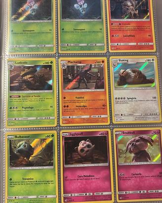 Lotto carte pokemon detective pikachu