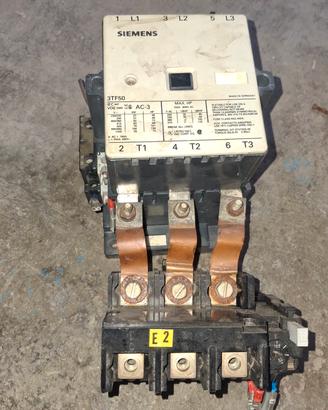 teleruttore / contattore di potenza Siemens 3TF50