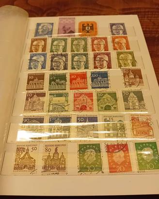 Francobolli usati di paesi europei 