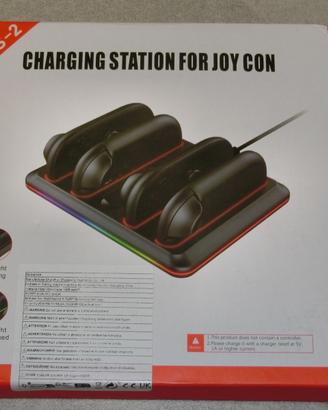 Base di ricarica x 4 JoyCon Nintendo Switch 2Joy