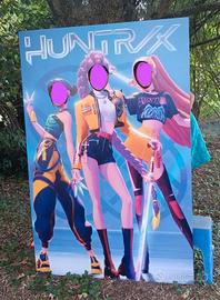 Pannello per Foto Huntrix K-pop Feste e Compleanni