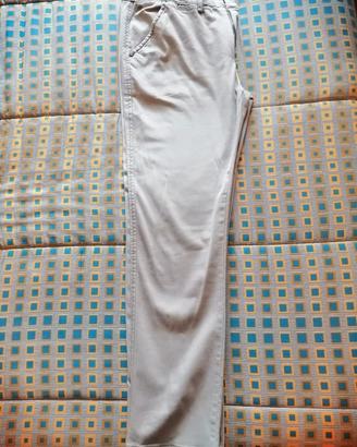 Pantaloni uomo beige