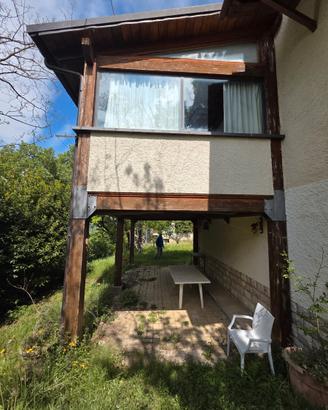 Pergola/Veranda in legno lamellare 23 mq