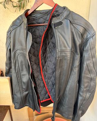 Giacca da moto in pelle