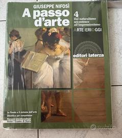 Libro  A passo d’arte 4^