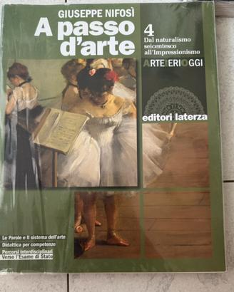 Libro  A passo d’arte 4^