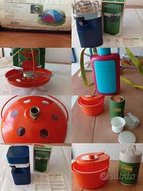 Kit Completo Campeggio Vintage Anni '70/'80 - Desi