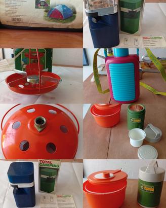 Kit Completo Campeggio Vintage Anni '70/'80 - Desi