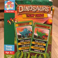 gioco carte Dinosaurs Trump Cards 