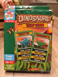 gioco carte Dinosaurs Trump Cards 