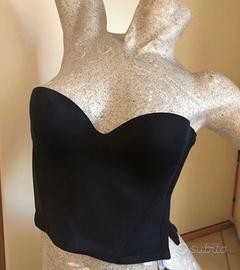 Bustino corto Cotton Club nero